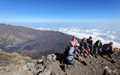 Climbing the Volcano on Fogo, Cape Verde