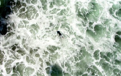 Surfing in West Africa