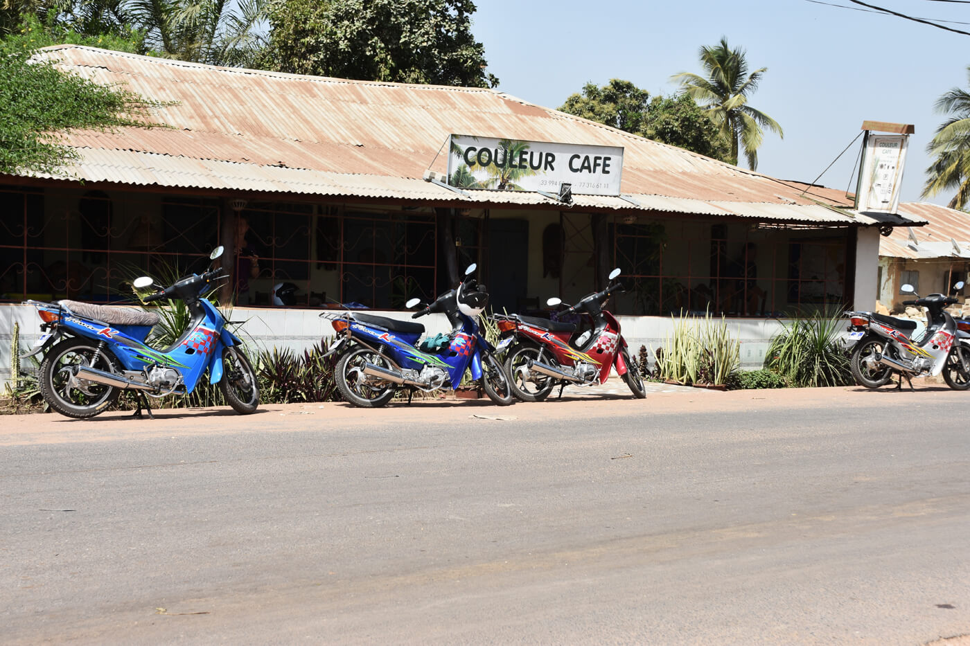 Couleur Cafe in Kafountine, Casamance, Senegal