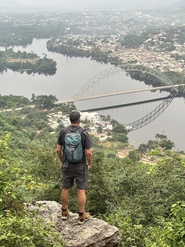 Atimpoku, Ghana bridge